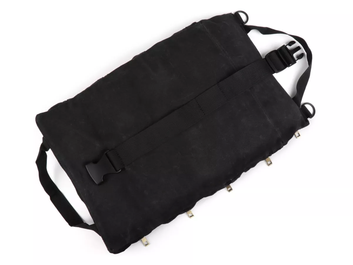 Toolbag w/o tool set -MOTO NOSTRA- Vespa VNB, VBB, Rally, Sprint, PX, PK, Lambretta, GTS, Sprint, Primavera, LX, S, ET4 universal - black