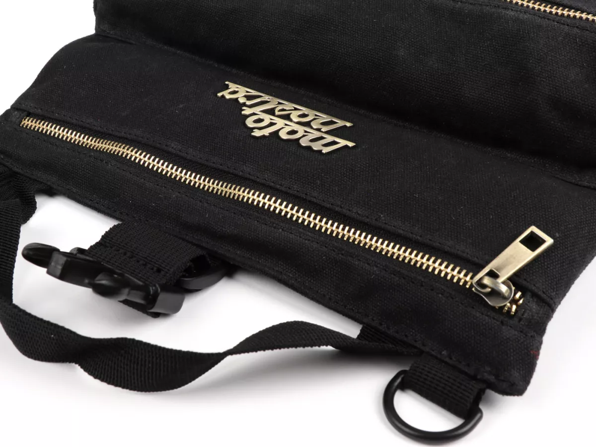 Toolbag w/o tool set -MOTO NOSTRA- Vespa VNB, VBB, Rally, Sprint, PX, PK, Lambretta, GTS, Sprint, Primavera, LX, S, ET4 universal - black