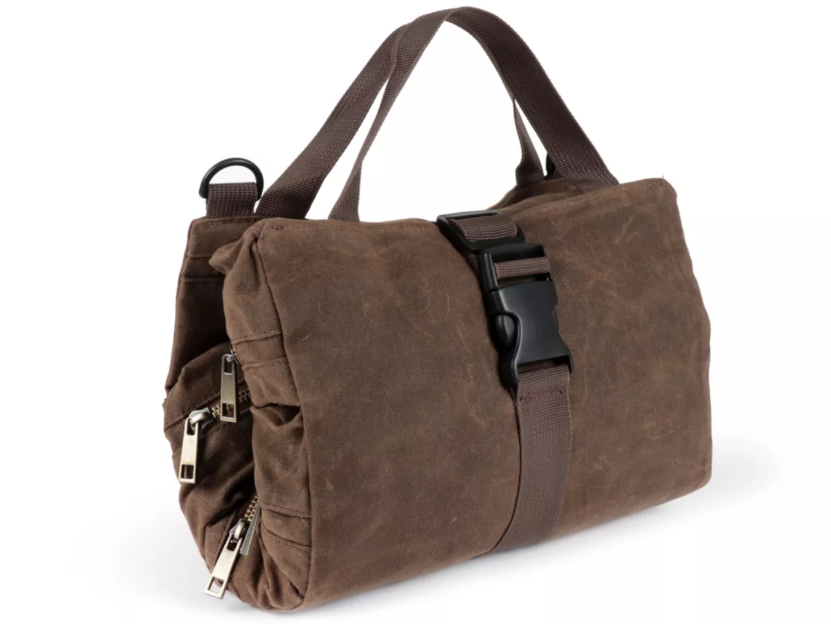 Tas perkakas tanpa perkakas -MOTO NOSTRA- Vespa VNB, VBB, Rally, Sprint, PX, PK, Lambretta, GTS, Sprint, Primavera, LX, S, ET4 universal - Coklat