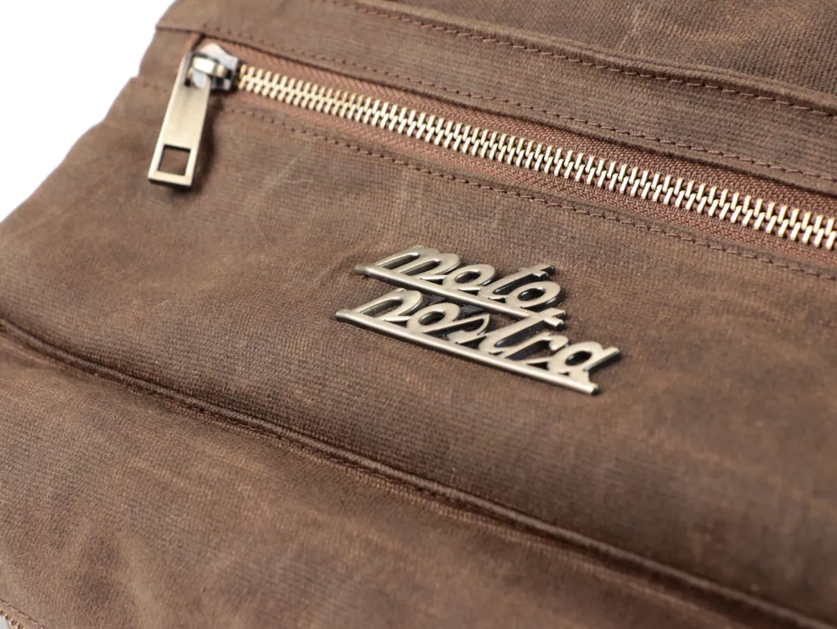 Tas perkakas tanpa perkakas -MOTO NOSTRA- Vespa VNB, VBB, Rally, Sprint, PX, PK, Lambretta, GTS, Sprint, Primavera, LX, S, ET4 universal - Coklat