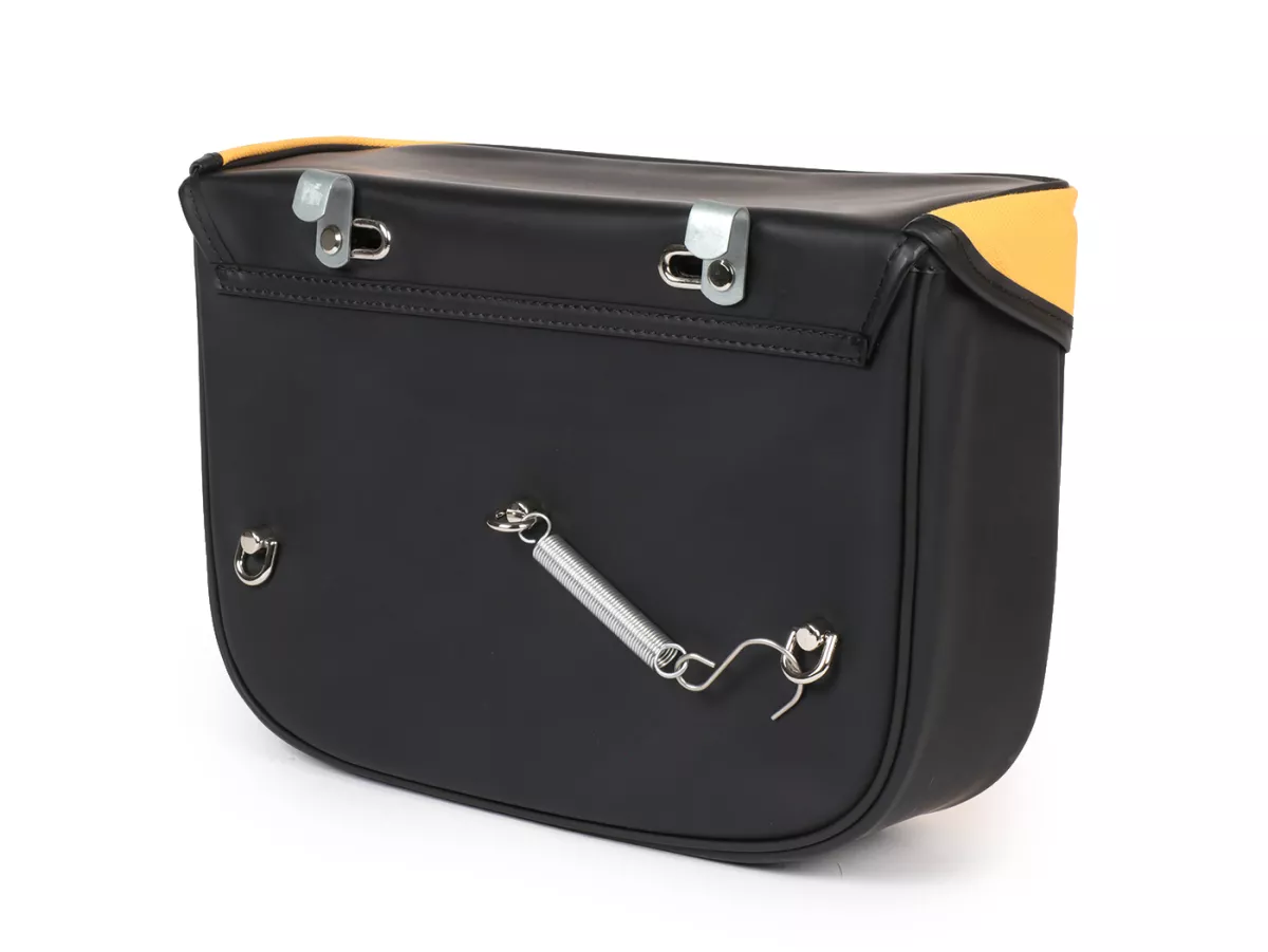 Saddlebag -MOTO NOSTRA- Ciao Yellow Black