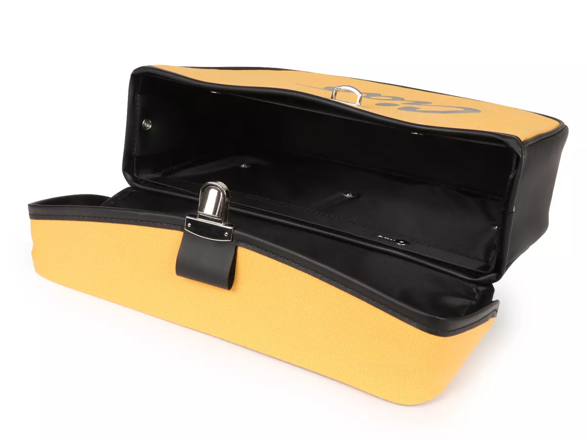 Saddlebag -MOTO NOSTRA- Ciao Yellow Black