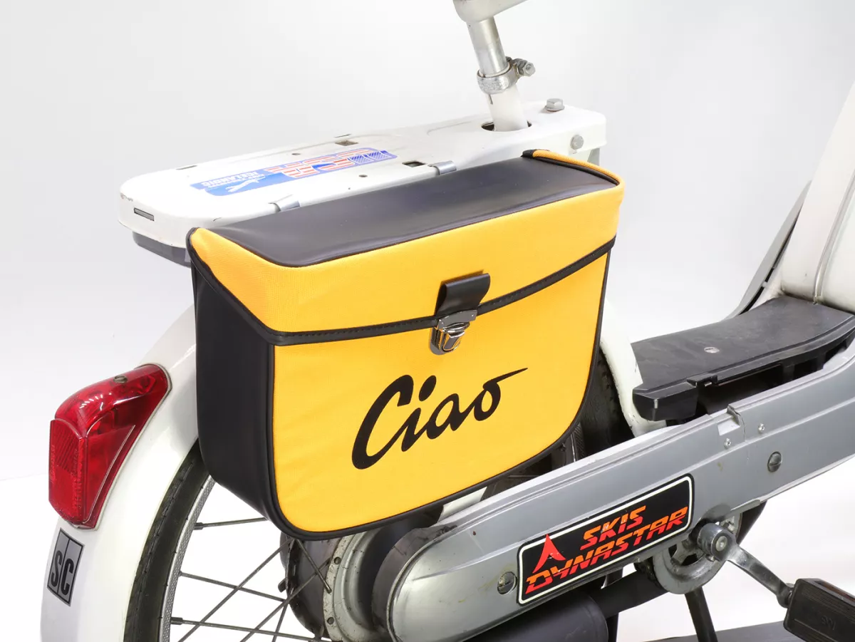 Saddlebag -MOTO NOSTRA- Ciao Yellow Black