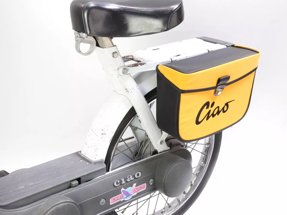 Saddlebag -MOTO NOSTRA- Ciao Yellow Black