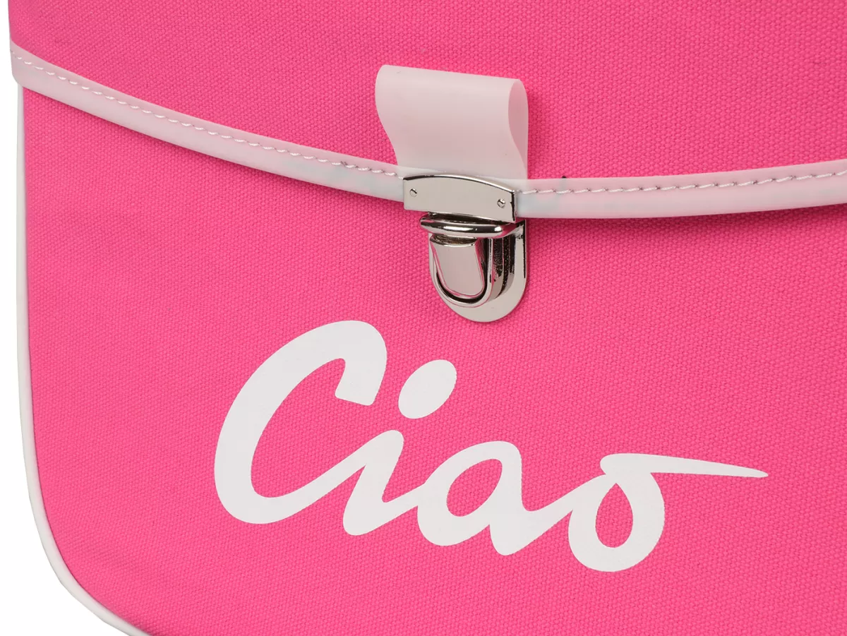 Sacoche de selle -MOTO NOSTRA- Ciao Rose Gris