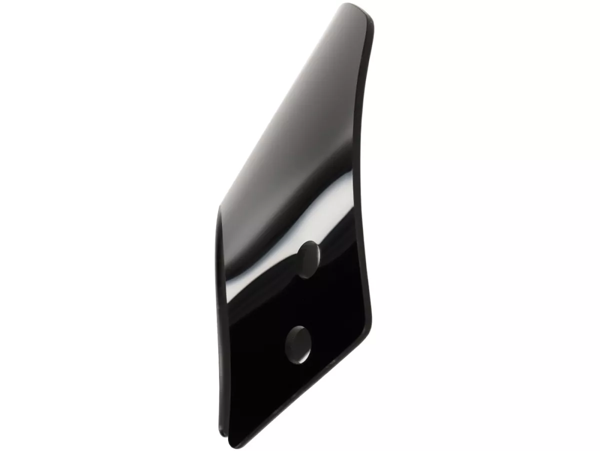Parabrisas sin soporte -MOTO NOSTRA, w=300mm, h=105mm- Vespa GT, GTL, GTS, GTS Super 125-300cc (-2022) - negro
