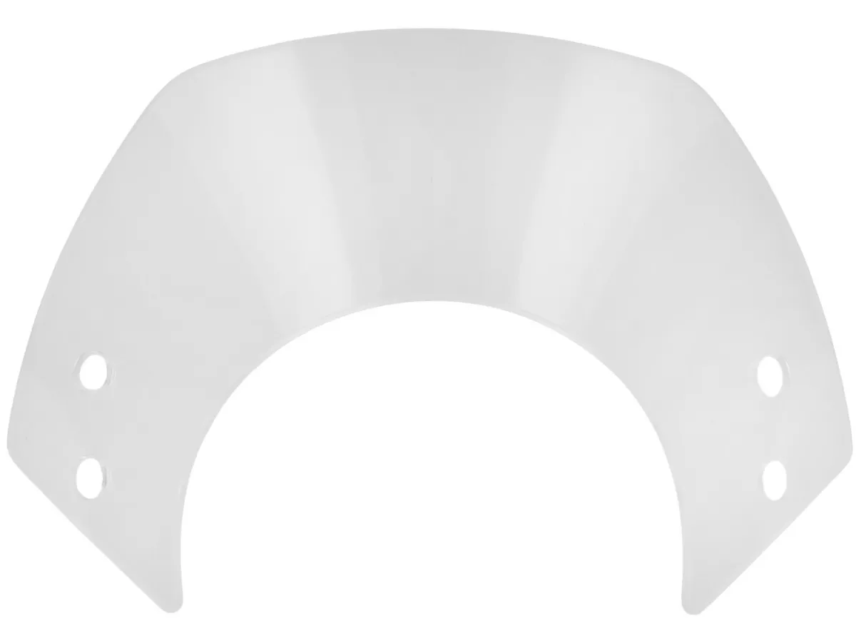 Parabrisas sin soporte -MOTO NOSTRA, a=300mm, h=105mm- Vespa GT, GTL, GTS, GTS Super 125-300cc (-2022) - incoloro
