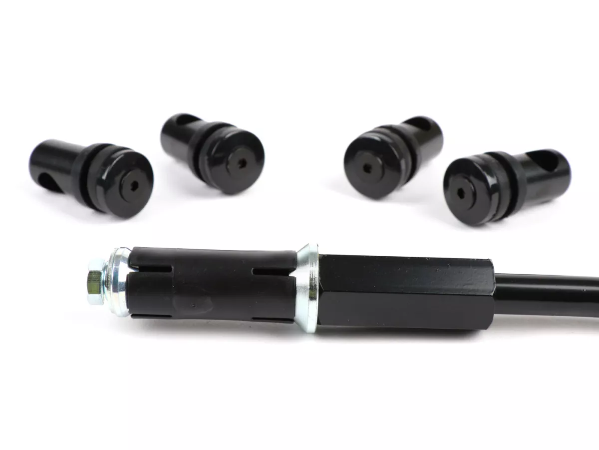 Houder voor windscherm -MOTO NOSTRA, b=300mm, h=105mm- Vespa GT, GTL, GTS, GTS Super, GTS 125-300cc HPE (-2022) - zwart