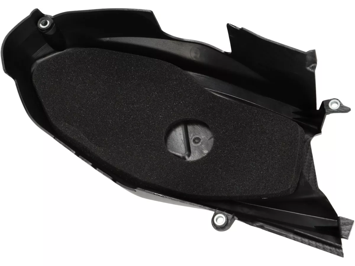 Couvercle extérieur du moteur -MOTO NOSTRA, look carbone- Vespa GTS HPE 300 (ZAPMA3600), Vespa GTS Super HPE 300 (ZAPMA360, ZAPMD3100, ZAPMD3101, ZAPMD3102), Vespa GTV HPE 300 (ZAPMA3602, ZAPMA362)