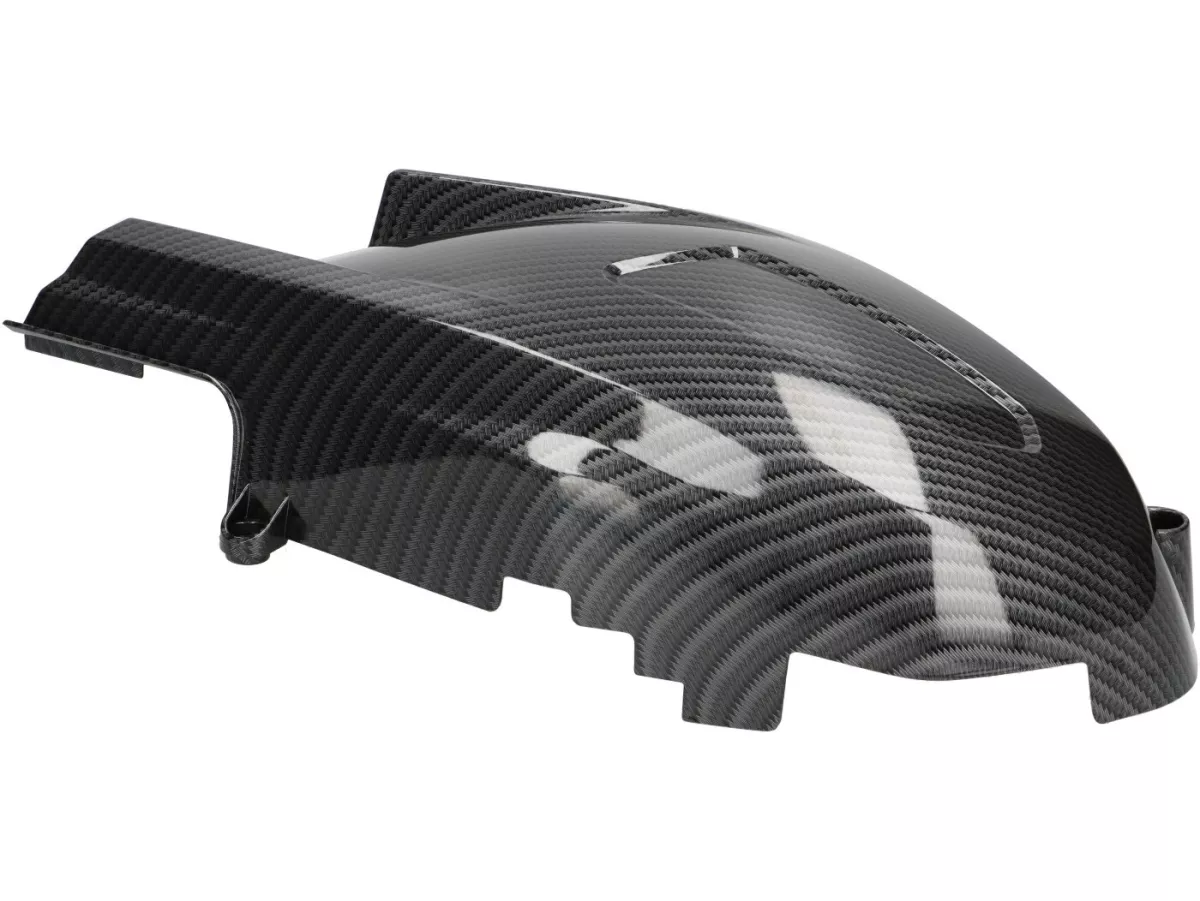 Couvercle extérieur du moteur -MOTO NOSTRA, look carbone- Vespa GTS HPE 300 (ZAPMA3600), Vespa GTS Super HPE 300 (ZAPMA360, ZAPMD3100, ZAPMD3101, ZAPMD3102), Vespa GTV HPE 300 (ZAPMA3602, ZAPMA362)