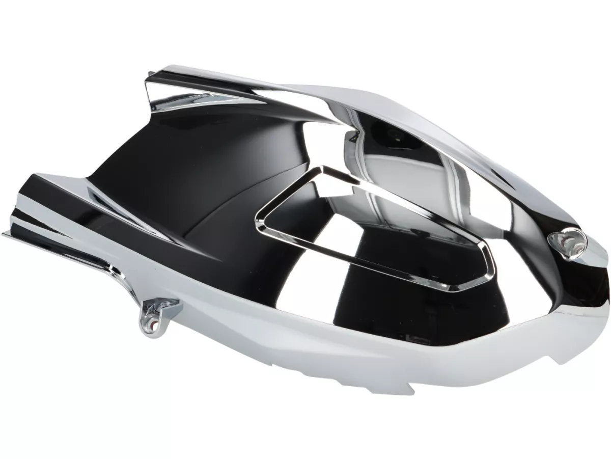 Cover Vario -MOTO NOSTRA, berlapis krom- Vespa GTS HPE 300 (ZAPMA3600), Vespa GTS Super HPE 300 (ZAPMA360, ZAPMD3100, ZAPMD3101, ZAPMD3102), Vespa GTV HPE 300 (ZAPMA3602, ZAPMA362)