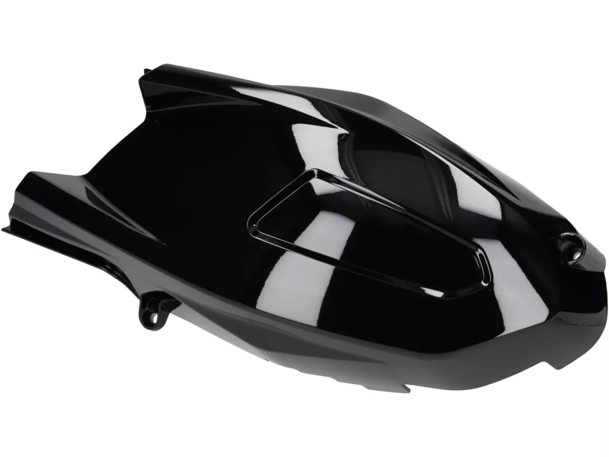 Vario afdekking -MOTO NOSTRA, glanzend zwart- Vespa GTS HPE 300 (ZAPMA3600), Vespa GTS Super HPE 300 (ZAPMA360, ZAPMD3100, ZAPMD3101, ZAPMD3102), Vespa GTV HPE 300 (ZAPMA3602, ZAPMA362)
