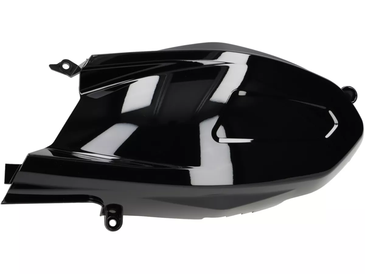 Vario afdekking -MOTO NOSTRA, glanzend zwart- Vespa GTS HPE 300 (ZAPMA3600), Vespa GTS Super HPE 300 (ZAPMA360, ZAPMD3100, ZAPMD3101, ZAPMD3102), Vespa GTV HPE 300 (ZAPMA3602, ZAPMA362)