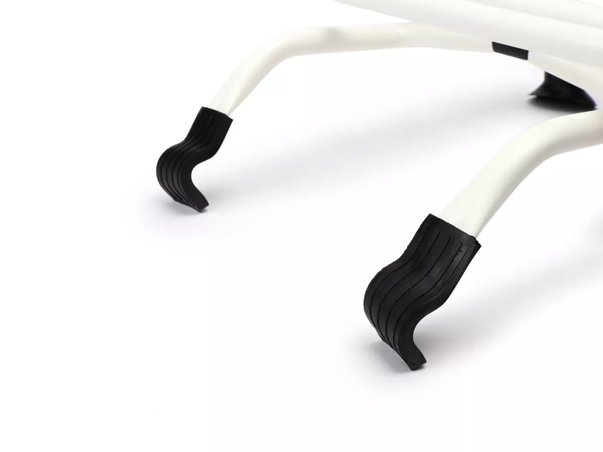 Portaequipajes delantero plegable -MOTO NOSTRA- Vespa GTS/GTS Super 125/300 (2019-2022), GTV300 (2019-2022) - HPE, Supertech, Super Sport, Sei Giorni (ZAPMA3600, ZAPMA3602, ZAPMA3700) - blanco