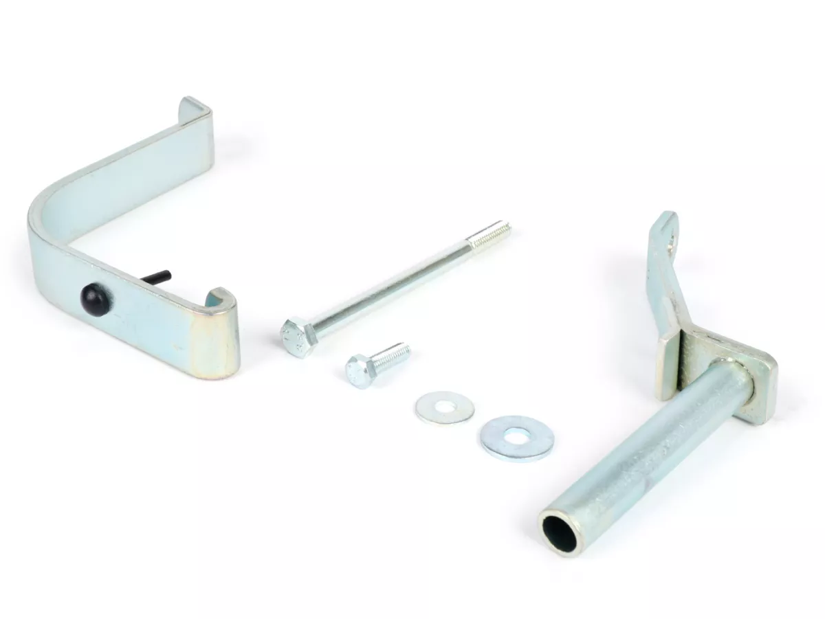 Front rack, fold down -MOTO NOSTRA- Vespa GT, GTL, GTV, GTS, GTS Super, GT60, HPE, Supertech, Super Sport, Sei Giorni (until 2022) - chrome