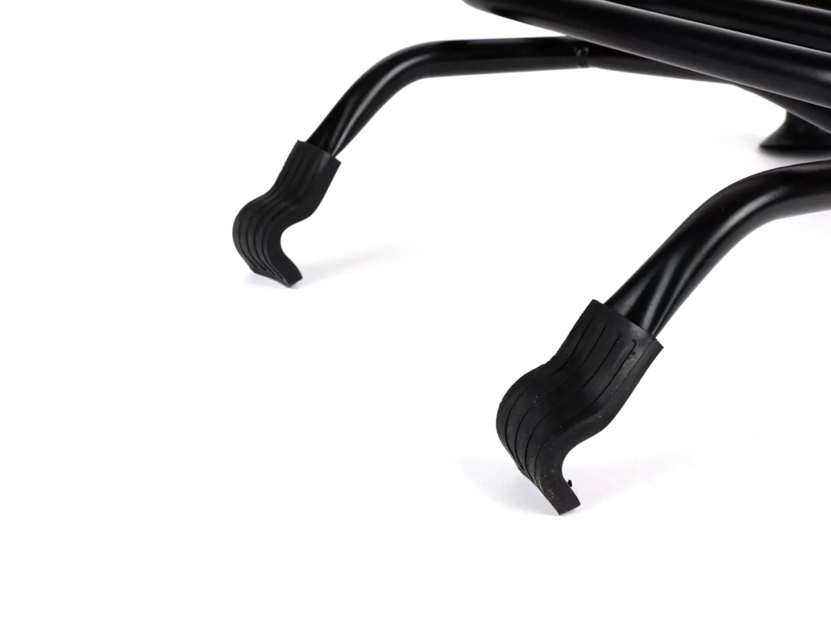 Porte bagages avant rabattable -MOTO NOSTRA- Vespa GT, GTL, GTV, GTS, GTS Super, GT60, HPE, Supertech, Super Sport, Sei Giorni (jusqu'en 2022) - noir mat