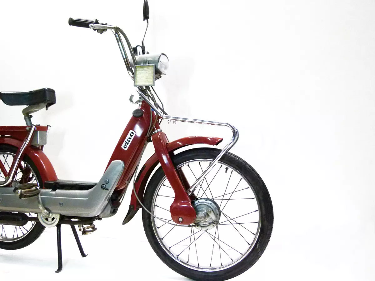 Bagagedrager voor -MOTO NOSTRA- Piaggio Ciao -Chroom