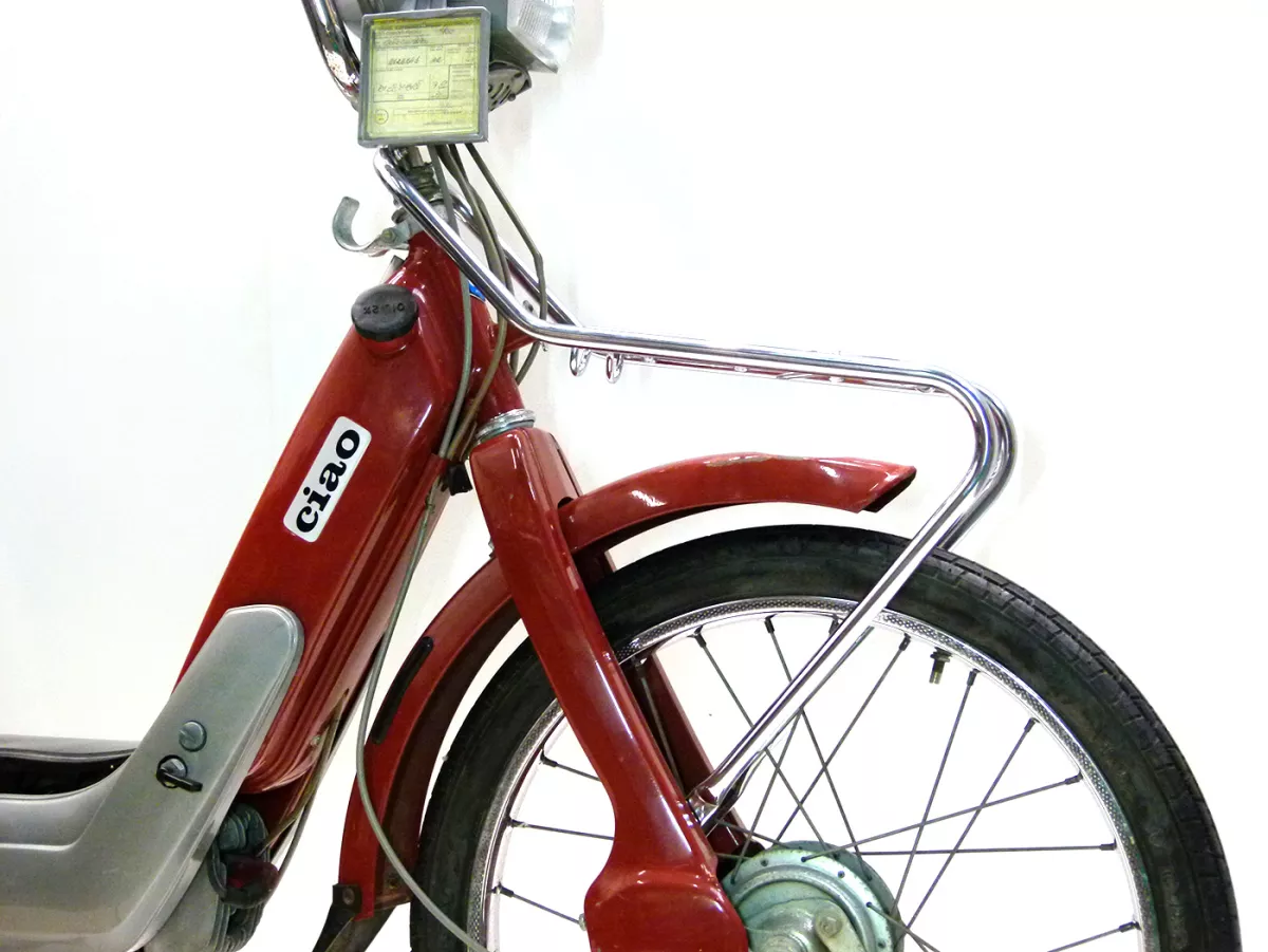 Bagagedrager voor -MOTO NOSTRA- Piaggio Ciao -Chroom