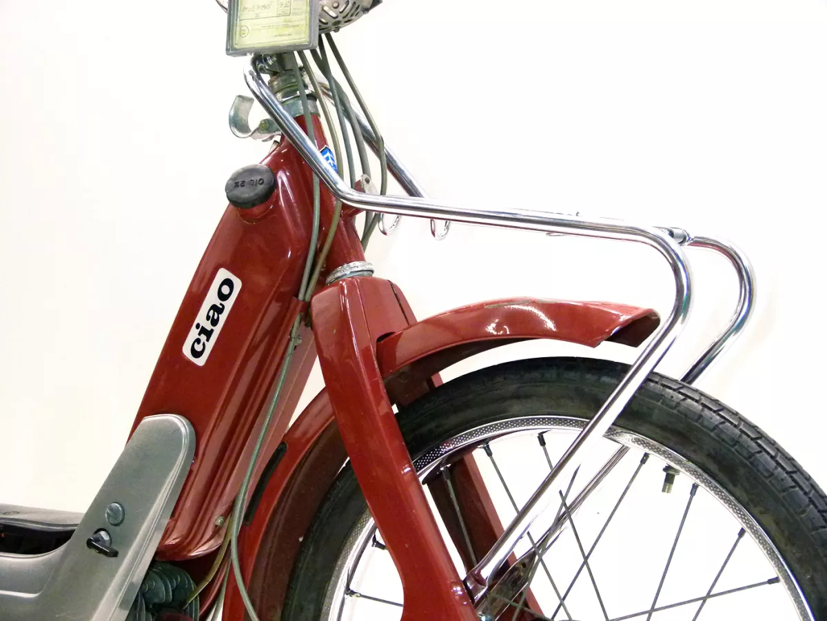 Bagagedrager voor -MOTO NOSTRA- Piaggio Ciao -Chroom
