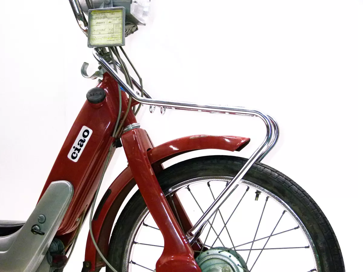 Bagagedrager voor -MOTO NOSTRA- Piaggio Ciao -Chroom