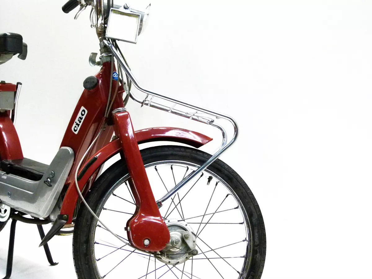 Bagagedrager voor -MOTO NOSTRA- Piaggio Ciao -Chroom