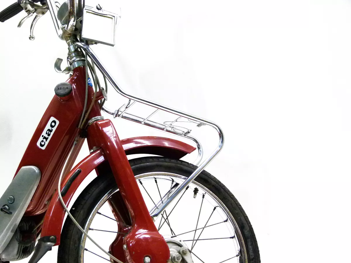 Bagagedrager voor -MOTO NOSTRA- Piaggio Ciao -Chroom