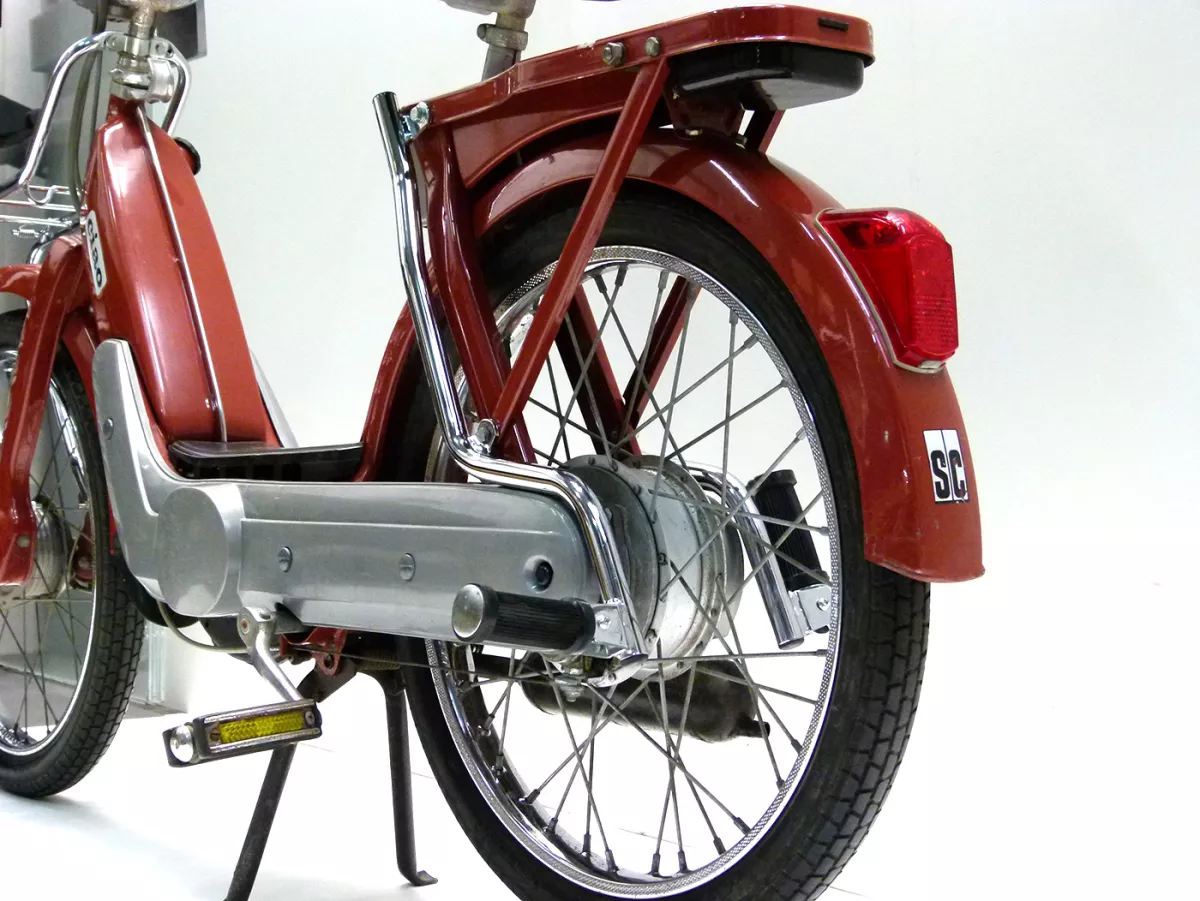 Pedane posteriori -MOTO NOSTRA- Piaggio Ciao -Cromo