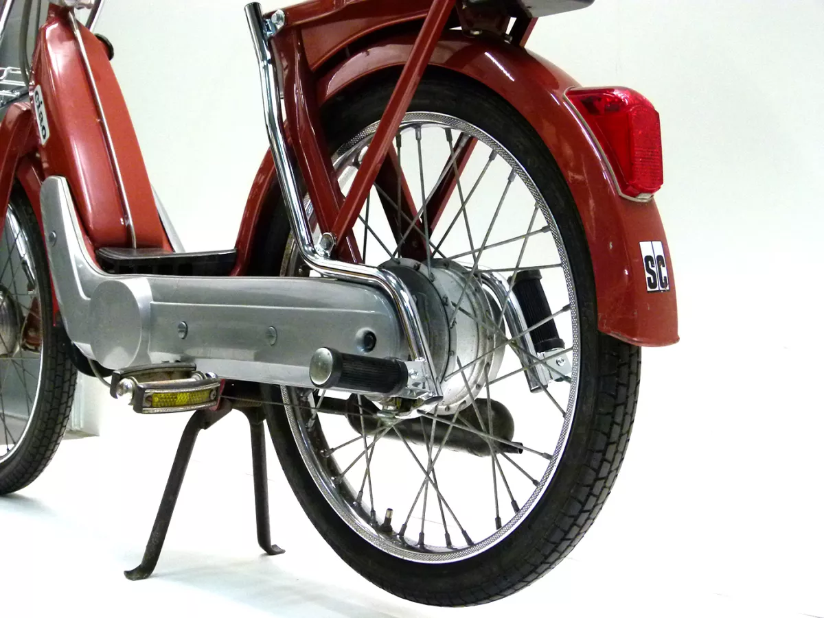 Pedane posteriori -MOTO NOSTRA- Piaggio Ciao -Cromo