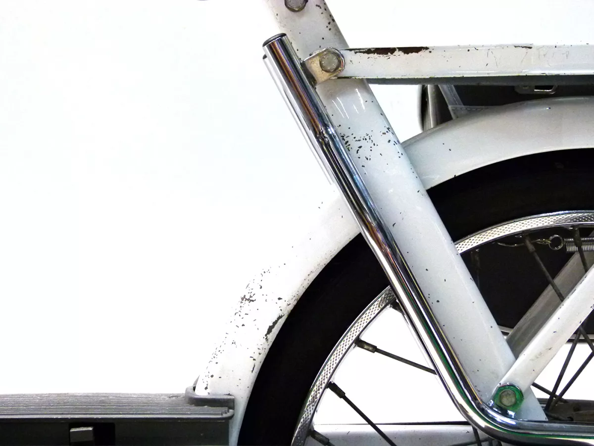 Pedane posteriori -MOTO NOSTRA- Piaggio Ciao -Cromo