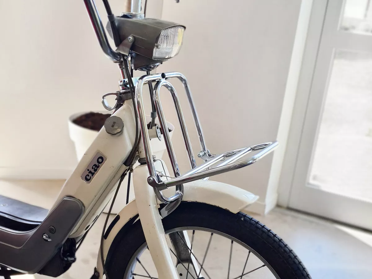 Bagagedrager voor -MOTO NOSTRA- Piaggio Ciao - Chroom V2