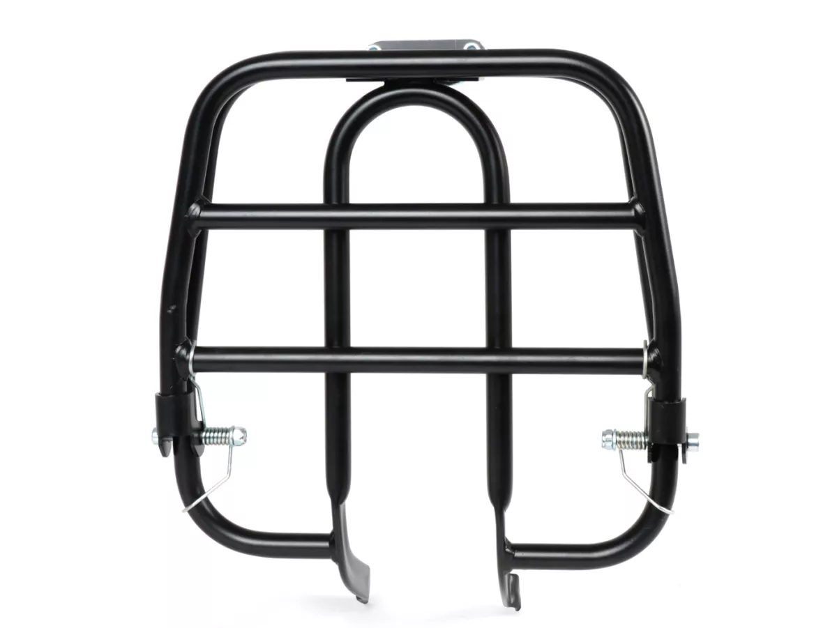 Portaequipajes delantero -MOTO NOSTRA- Piaggio Ciao - Negro mate V2