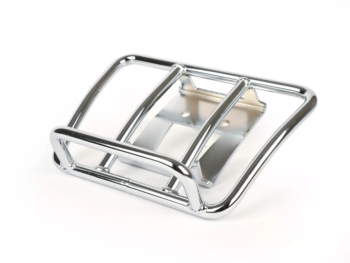 Bagagerek achter -MOTO NOSTRA- Sprint Rack - Vespa GTS HPE, GTS 125-310 Keyless Basic, Super, Super Sport, Super Tech - chroom