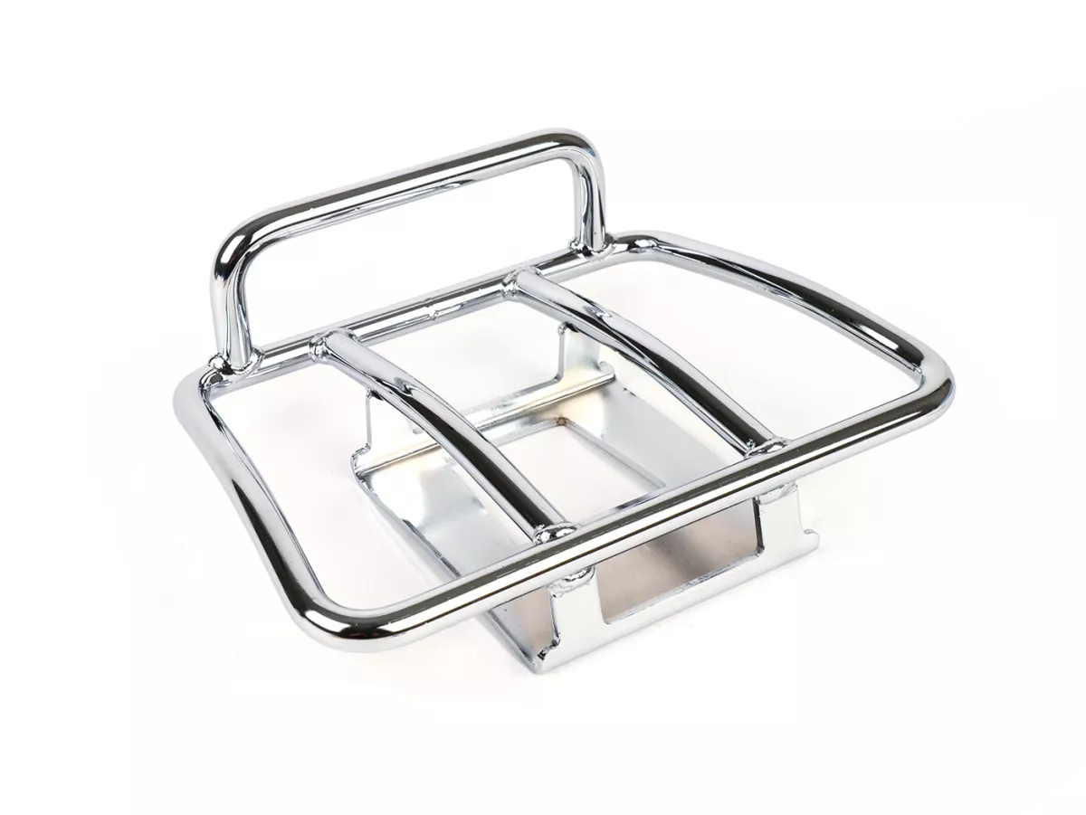 Bagagerek achter -MOTO NOSTRA- Sprint Rack - Vespa GTS HPE, GTS 125-310 Keyless Basic, Super, Super Sport, Super Tech - chroom