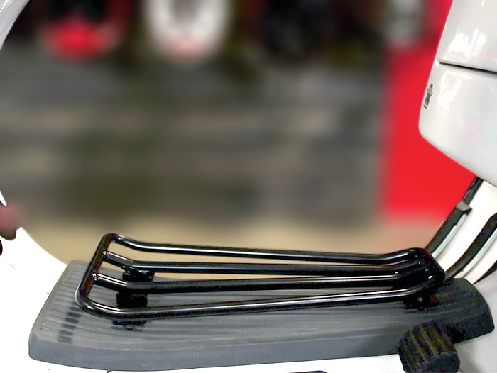 Floor board rack -MOTO NOSTRA- Vespa PX (1984-), T5 - shiny black