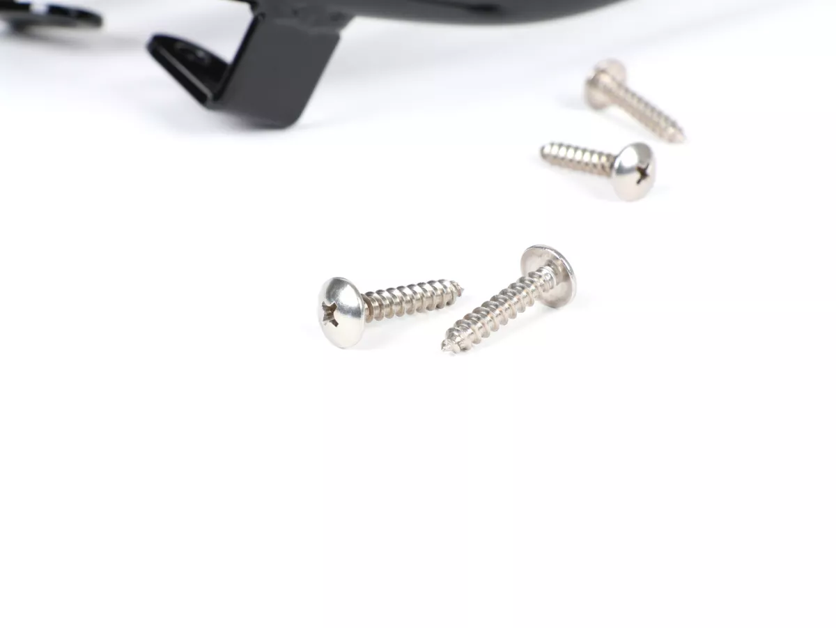 Pembawa bagasi step-through -MOTO NOSTRA- Vespa Primavera 50-150cc, Sprint 50-150cc - hitam mengkilap