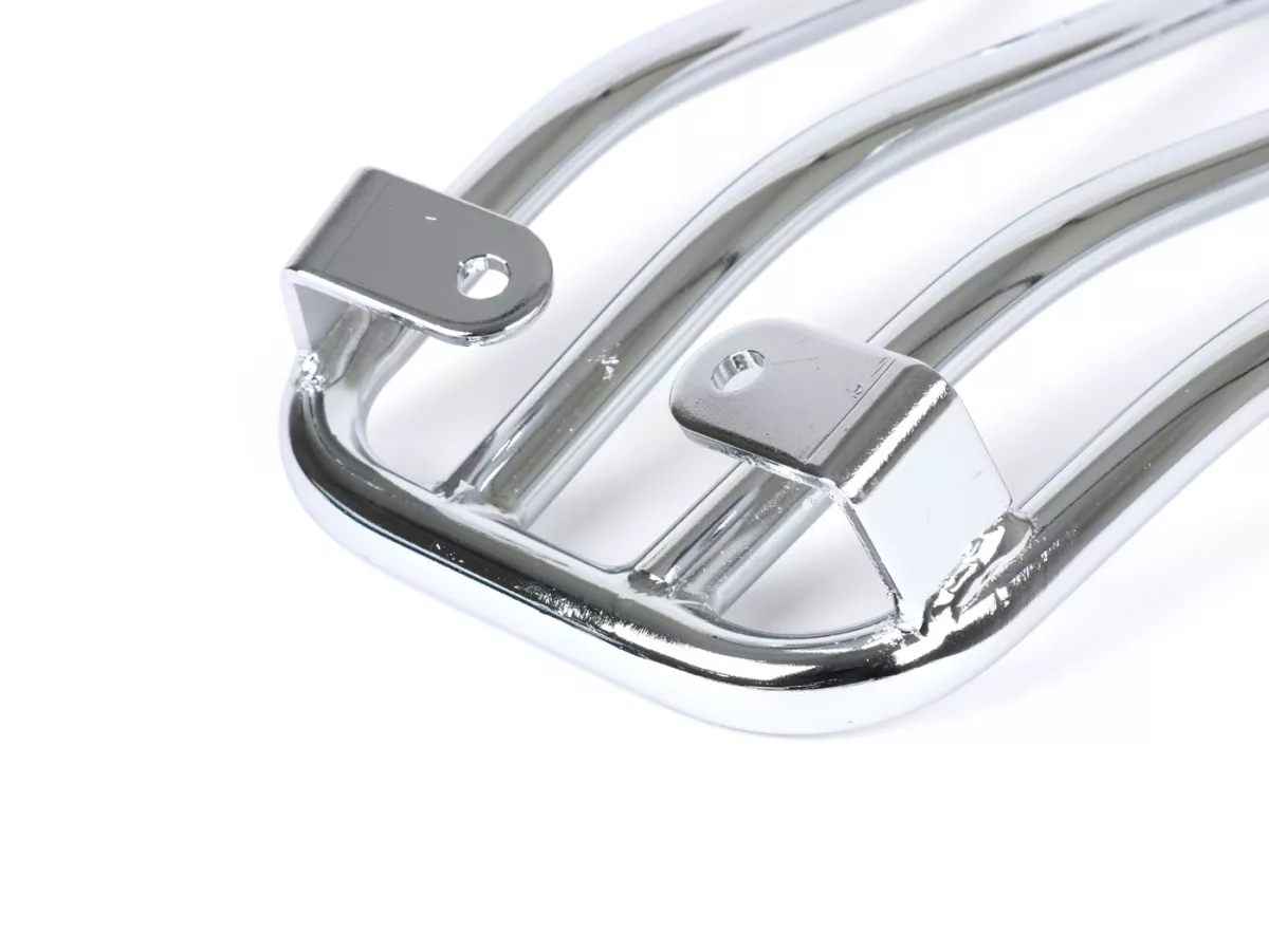 Floor board rack -MOTO NOSTRA- Vespa Primavera 50-150cc, Sprint 50-150cc - chrome