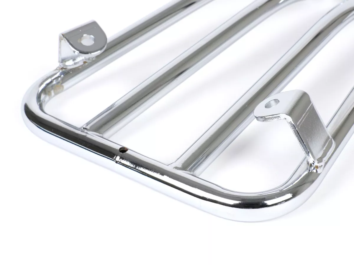 Floor board rack -MOTO NOSTRA- Vespa Primavera 50-150cc, Sprint 50-150cc - chrome