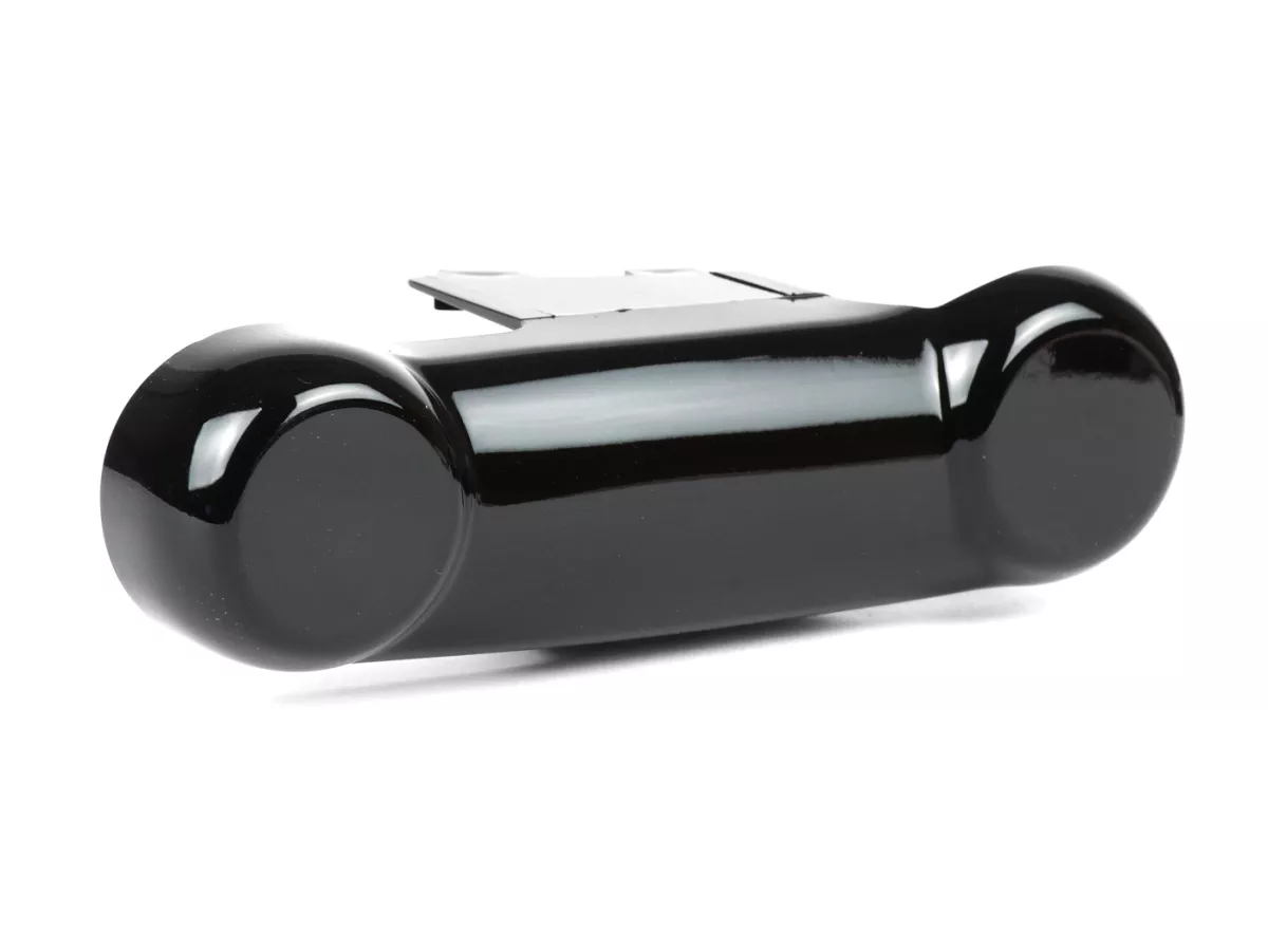 Capot de balancier de fourche -Moto Nostra-  Vespa GT, GT 60, GT L, GTS 125-300, GTS 125-300 i.e. Super (-2014, 2016-), GTV, LT, LX, LXV, Primavera 50 (-2017), Primavera 125-150 (-2016), S, Sprint 50 (-2017)- noir brillant