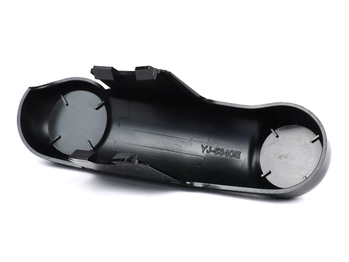 Capot de balancier de fourche -Moto Nostra-  Vespa GT, GT 60, GT L, GTS 125-300, GTS 125-300 i.e. Super (-2014, 2016-), GTV, LT, LX, LXV, Primavera 50 (-2017), Primavera 125-150 (-2016), S, Sprint 50 (-2017)- noir brillant