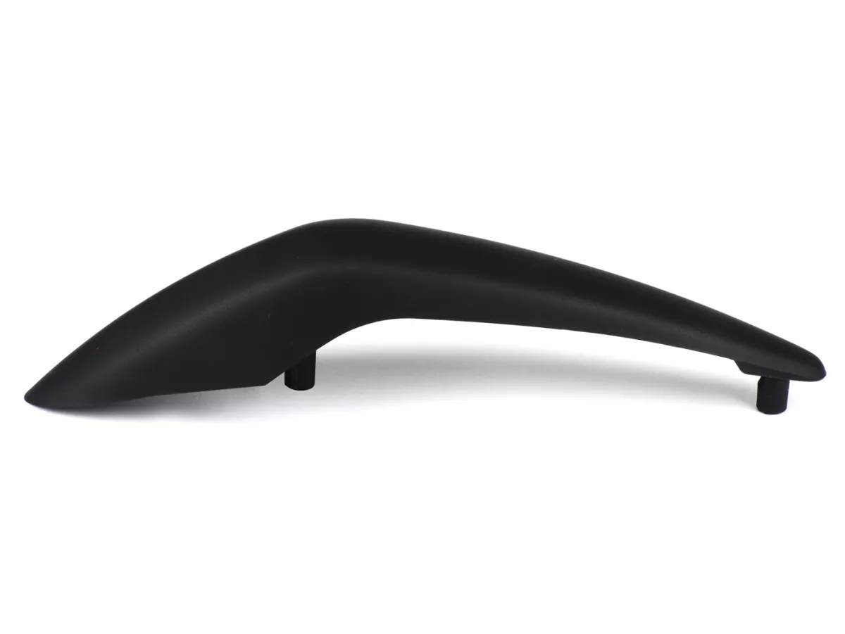 Mudguard crest, mat black -Moto Nostra- Vespa GTS 125 (ZAPMA3700), Vespa GTS HPE 300 (ZAPMA3600, ZAPMD310), Vespa GTS Super 125 (ZAPMA3700), Vespa GTS Super HPE 300 (ZAPMA360, ZAPMD3100)