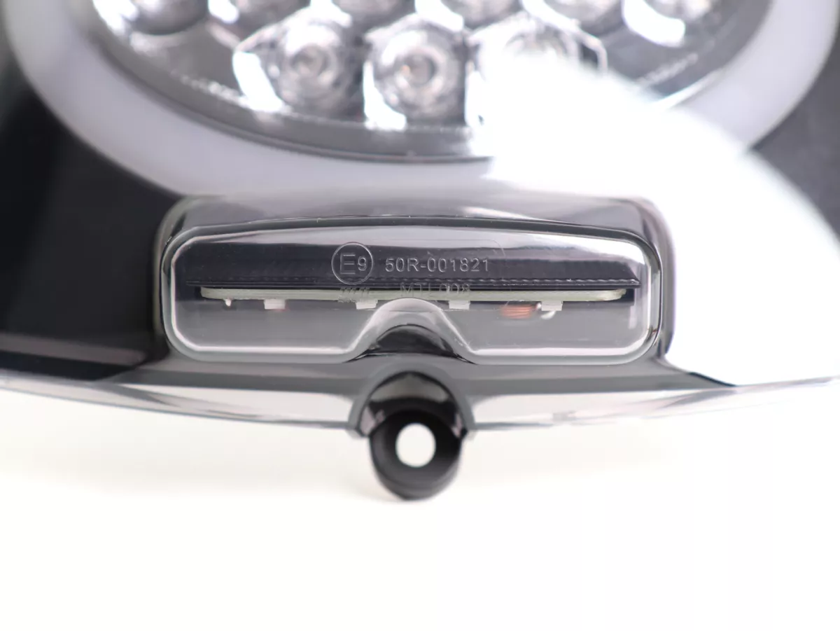 Fanale posteriore -MOTO NOSTRA, LED, SLIMSTYLE- Vespa GTS 125-300, GTV (2014-2018, facelift) - nero