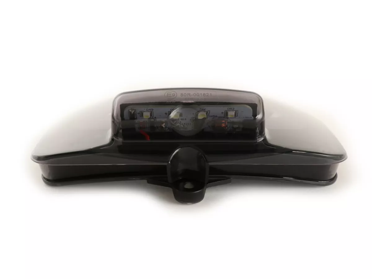 Fanale posteriore -MOTO NOSTRA, LED, SLIMSTYLE- Vespa GTS 125-300, GTV (2014-2018, facelift) - nero