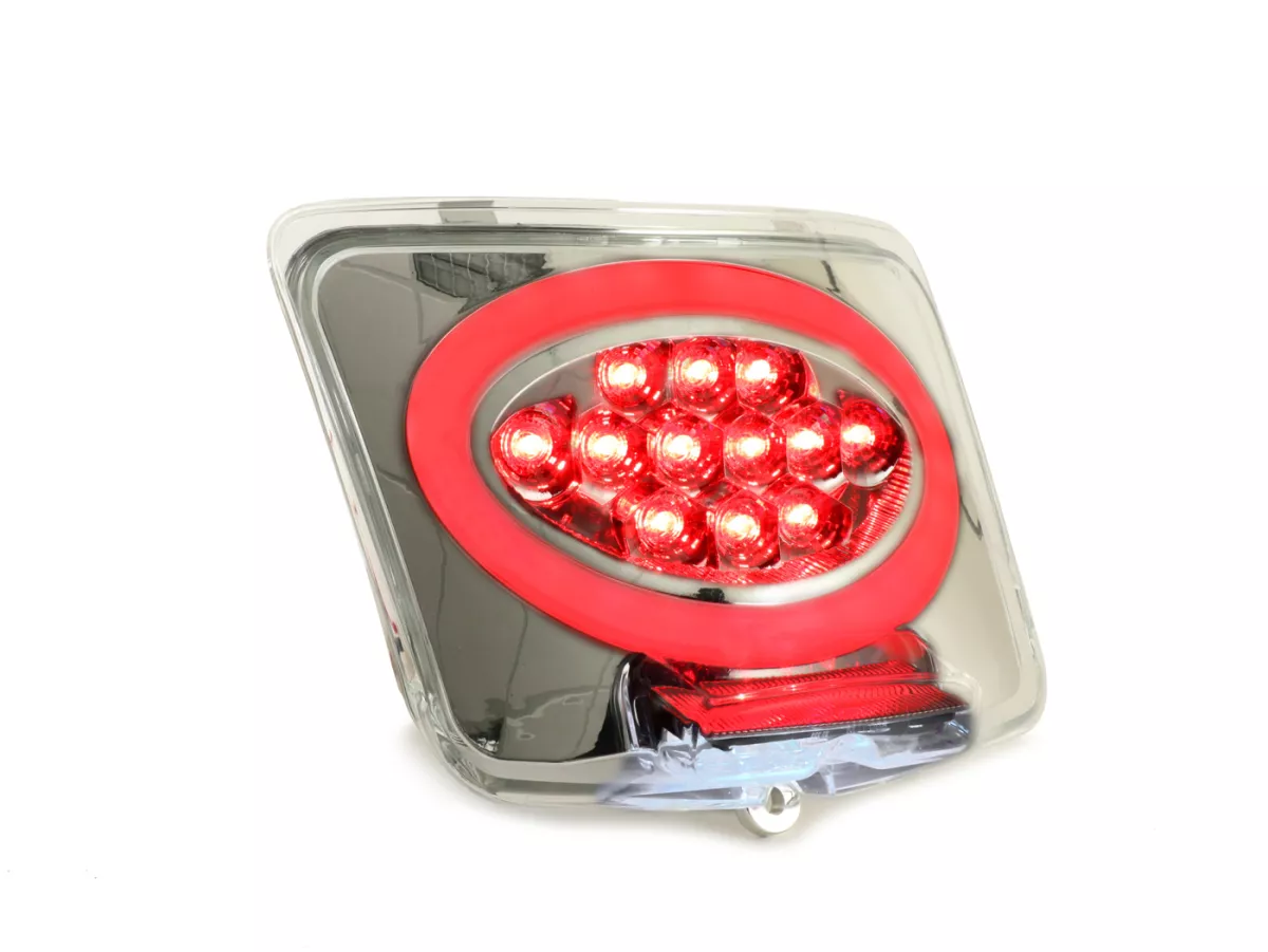 Feu arrière -MOTO NOSTRA, LED, SLIMSTYLE- Vespa GTS 125-300, GTV (2014-2018, Facelift) - incolore