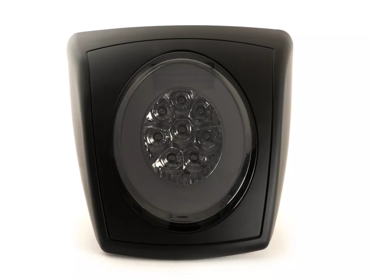 Tail light -MOTO NOSTRA, LED, SLIMSTYLE- Vespa Primavera, Sprint - black