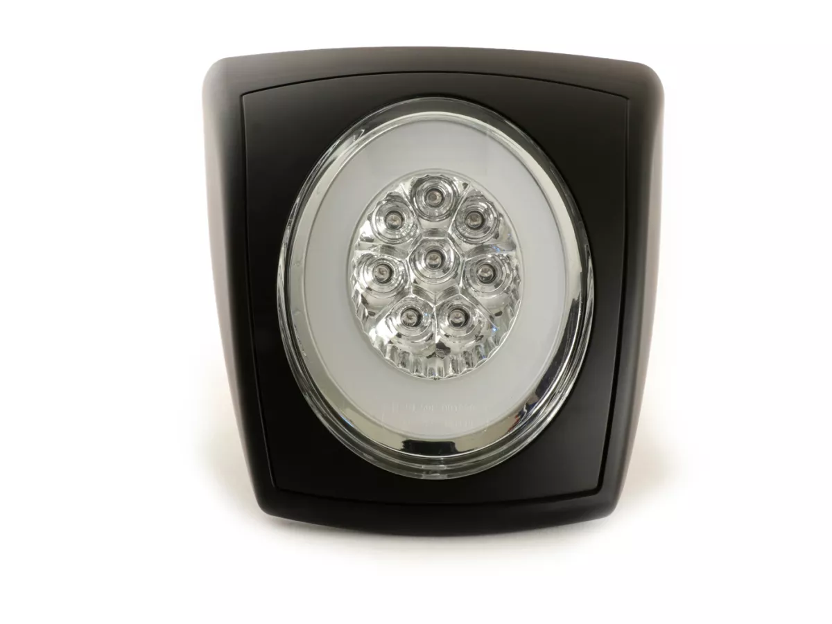 Fanale posteriore -MOTO NOSTRA, LED, SLIMSTYLE- Vespa Primavera, Sprint - bianco