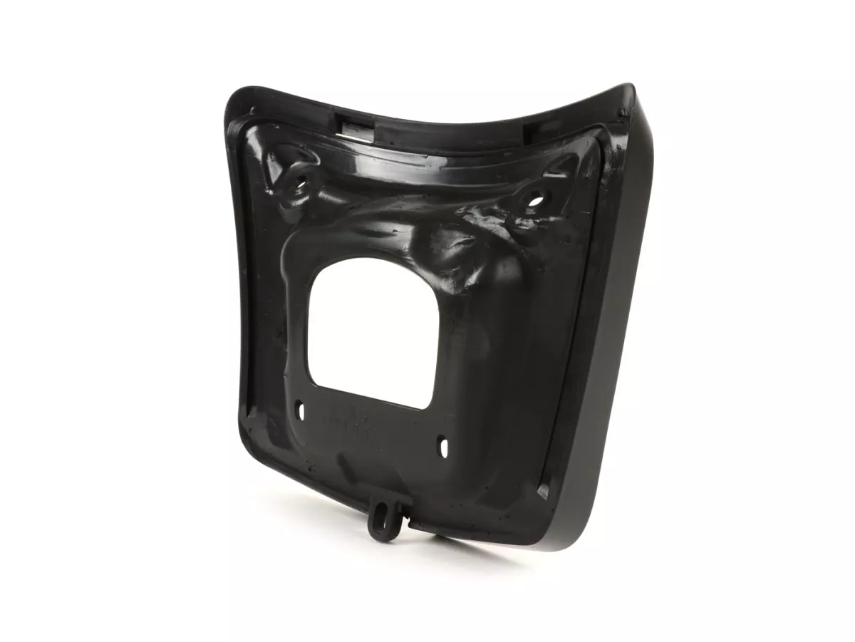 Achterlichtframe -MOTO NOSTRA, mat zwart- Vespa GTS 125 (ZAPMA3100, ZAPMA3200), Vespa GTS 150 (ZAPMA3200, ZAPMA3100), Vespa GTS 250 (ZAPM45100), Vespa GTS 300 (ZAPM45200, ZAPM45202, ZAPMA3300), Vespa GTS Super 125 (ZAPM45300, ZAPMA3100, ZAPMA3200, ZAPM4