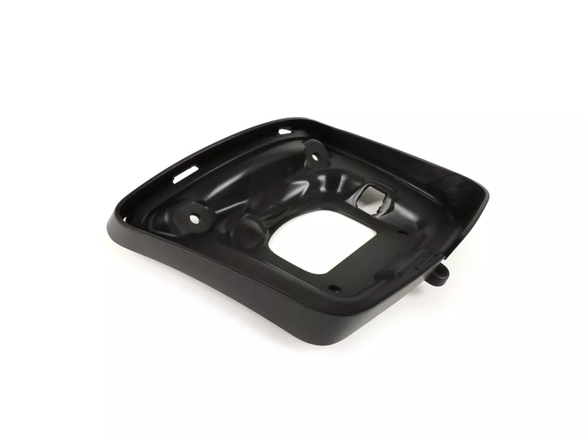 Achterlichtframe -MOTO NOSTRA, mat zwart- Vespa GTS 125 (ZAPMA3100, ZAPMA3200), Vespa GTS 150 (ZAPMA3200, ZAPMA3100), Vespa GTS 250 (ZAPM45100), Vespa GTS 300 (ZAPM45200, ZAPM45202, ZAPMA3300), Vespa GTS Super 125 (ZAPM45300, ZAPMA3100, ZAPMA3200, ZAPM4