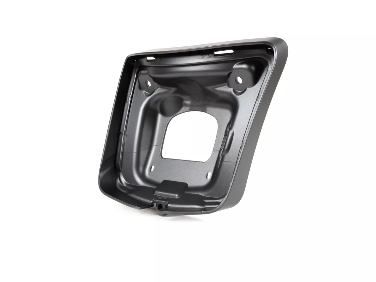 Bakljusram -MOTO NOSTRA, grå matt (707/c)- Vespa GTS 125 (ZAPMA3100, ZAPMA3200), Vespa GTS 150 (ZAPMA3200, ZAPMA3100), Vespa GTS 250 (ZAPM45100), Vespa GTS 300 (ZAPM45200, ZAPM45202, ZAPMA3300), Vespa GTS Super 125 (ZAPM45300, ZAPMA3100, ZAPMA3200),