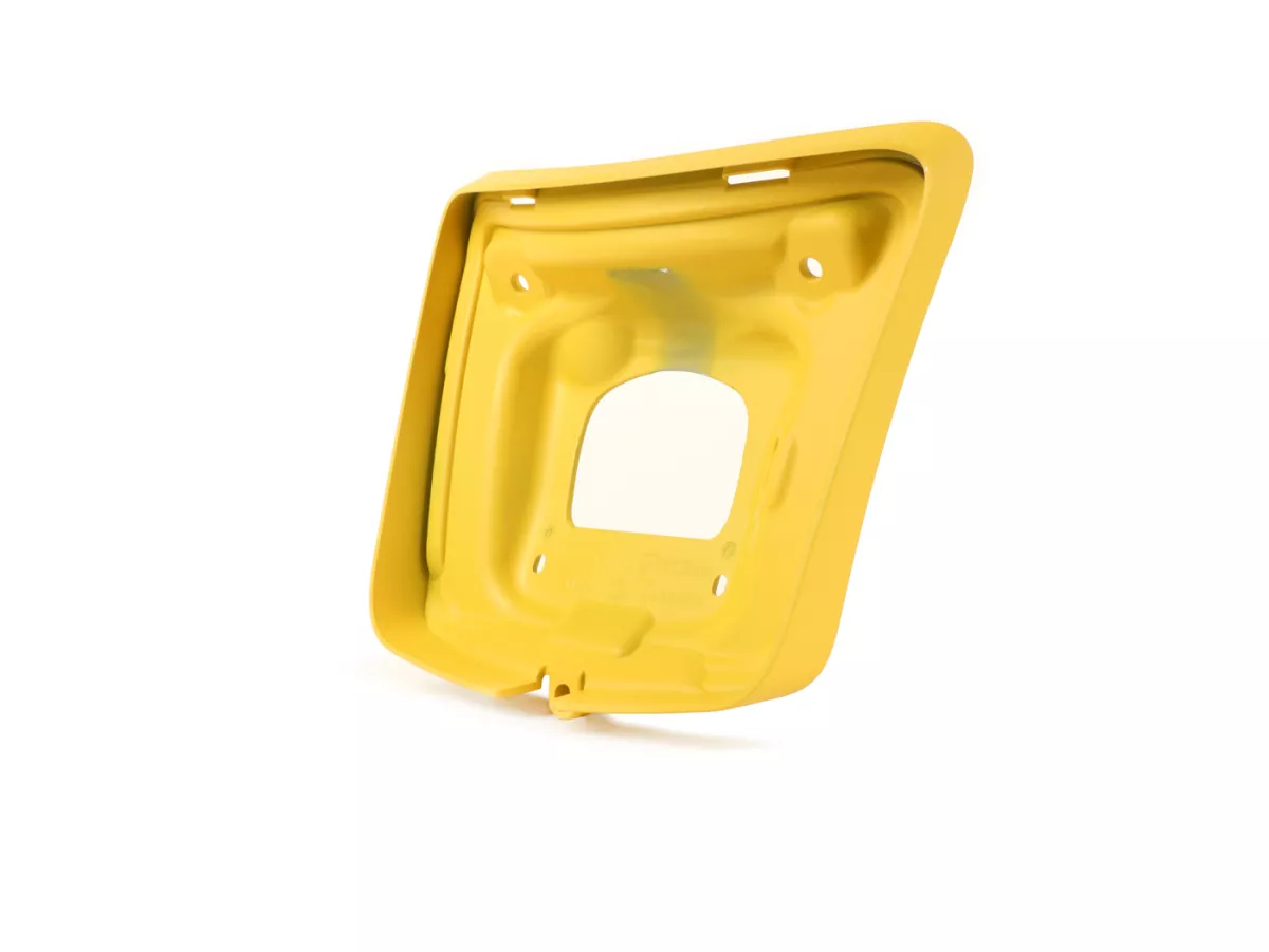 Bakljusram -MOTO NOSTRA, gul matt (974/a)- Vespa GTS 125 (ZAPMA3100, ZAPMA3200), Vespa GTS 150 (ZAPMA3200, ZAPMA3100), Vespa GTS 250 (ZAPM45100), Vespa GTS 300 (ZAPM45200, ZAPM45202, ZAPMA3300), Vespa GTS Super 125 (ZAPM45300, ZAPMA3100, ZAPMA3200),