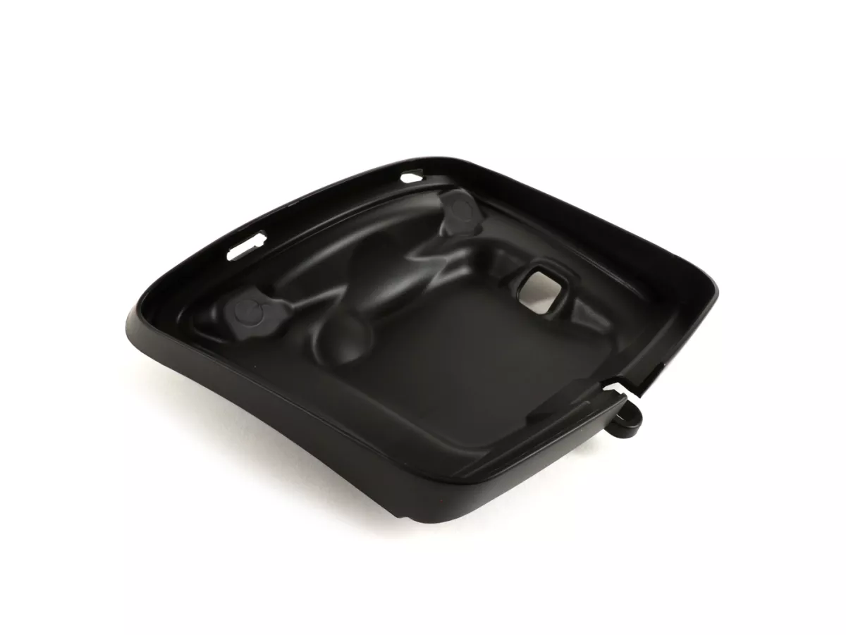 Rangka lampu belakang untuk konversi -MOTO NOSTRA untuk pemasangan tipe lampu belakang baru dari tahun 2014 pada kendaraan hingga tahun 2014- Vespa GT, GTS 125-300, GTL (-2014) - matt hitam